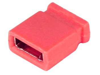 ДЖАМПЕР-6cb(2.54mm) красный, ДЖАМПЕР (перемычка), KLS