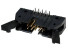 5499913-3, Разъем с боковыми креплениями AMP-Latch-16 вилка на плату угловая 2.54мм 16 контактов,