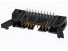 5499913-4, Разъем с боковыми креплениями AMP-Latch-20 вилка на плату угловая 2.54мм 20 контактов,