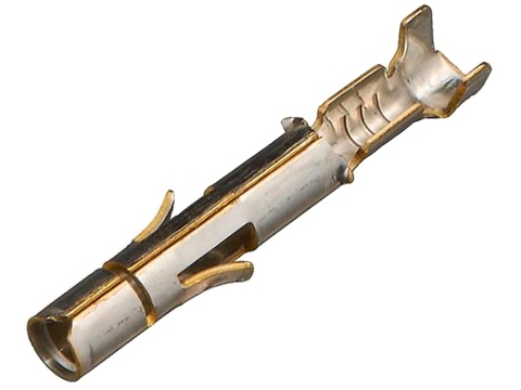 926884-1, Контакт-гнездо 2.5мм для разъема Universal MATE-N-LOK, провод 0.2-0.8мм2, TE Connectivity