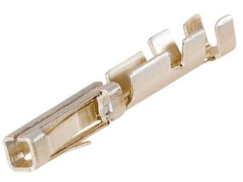 181270-2, Контакт, Серия AMPMODU MOD II, Гнездо, Обжим, 22 AWG, TE Connectivity