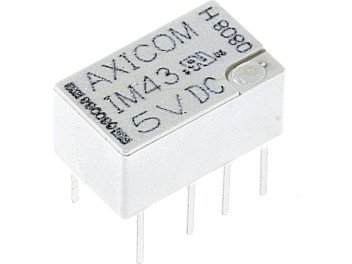 5-1462037-8, Сигнальное реле 5В 2А Конфиг: 2C, TE Connectivity 5-1462037-8, Сигнальное реле 5В 2А Конфиг: 2C, TE Connectivity