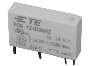 3-1461491-6, Реле постоянного тока 24В 3А Конфиг: 1A, TE Connectivity 3-1461491-6, Реле постоянного тока 24В 3А Конфиг: 1A, TE Connectivity