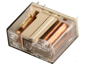 1-1393230-1, Силовое реле, Конфиг: 1A  Uкатушки: 24 В  AC-DC: DC  Pупр(max): 520 мВт  Iкомм: 16 А  U