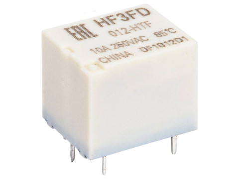 HF3FD/012-HTF, Реле электромеханическое, HONGFA HF3FD/012-HTF, Реле электромеханическое, HONGFA
