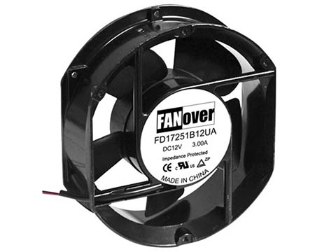 вентилятор 172х150х51мм 24В FD17251B24H2 DC (качения) FANOVER