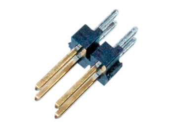 5-146257-2, 4P HEADER GOLD 30u double row, TE Connectivity