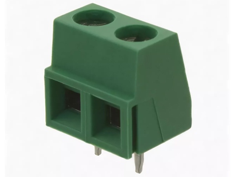 282836-2, Клеммник винтовой 2-контактный, 5мм, TE Connectivity