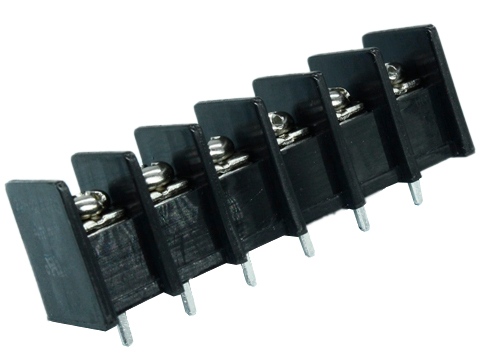 DG45C-B-06P-13-00AH, Барьерный клеммный блок на 6 контактов. Серия DG45C-B, Degson