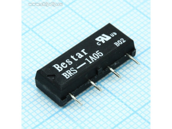 BRS-1A05, Реле герконовое 0.5А катушка 5В, BESTAR