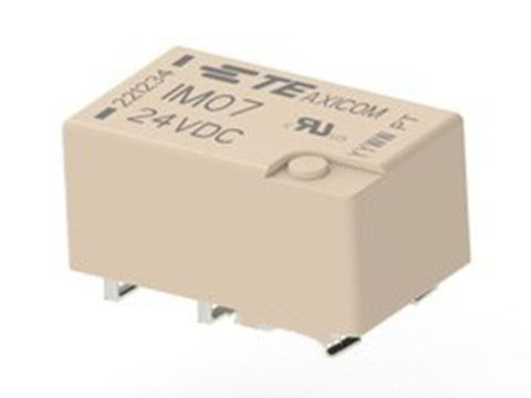 6-1462037-0, Реле сигнальное 2А две группы на переключение катушка 5В (10х6х5.65)мм для поверхностно