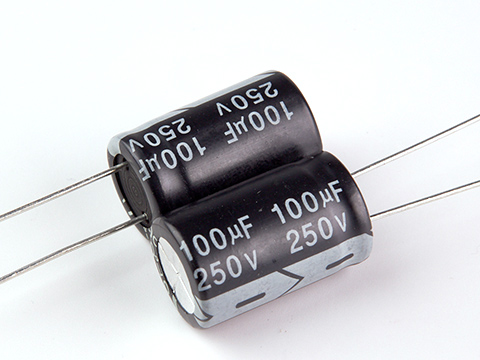 100мкф 250в 105° KM (16Х25) конденсатор JWCO KM101M2EBKJ1625VBK (ECAP 100/250V)