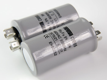 16мкф 450VAC 5% (40Х75) CBB-65-А клеммы пусковой конденсатор FARATON CBB65-А166J450V040075
