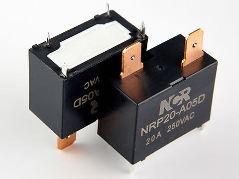 HF102F/T-005VDC (NRP20-1A-5VDC-P) 20A-конт.1A, 0.9W реле NCR