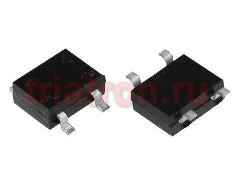DB107S (1A,1000В) DB-S диодный мост SMD (катушка) TRR