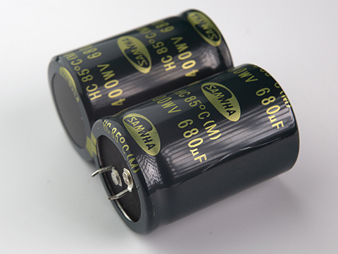 680мкф 400в 85° HК (35Х50) конденсатор SAMWHA HC2G687M35050HA (ECAP 680/400V)
