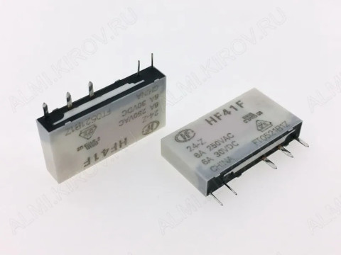 HF41F/24-Z, Реле электромеханическое, HONGFA HF41F/24-Z, Реле электромеханическое, HONGFA