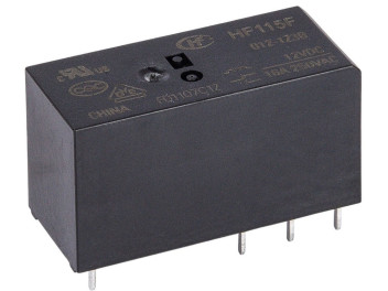 HF115F/012-1Z3BF, Реле электромеханическое, HONGFA HF115F/012-1Z3BF, Реле электромеханическое, HONGFA