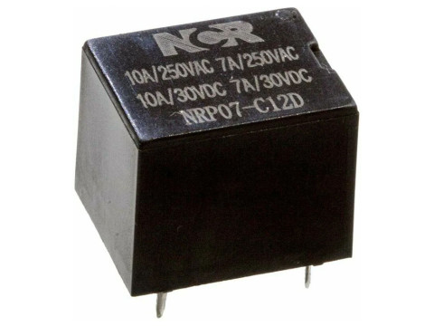 NRP07-C12D, Реле электромеханическое, NCR