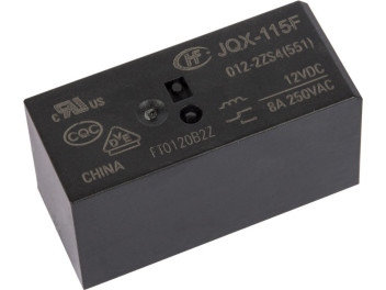 HF115F/012-2ZS4A, Реле электромеханическое, HONGFA HF115F/012-2ZS4A, Реле электромеханическое, HONGFA