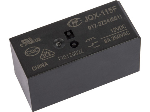 HF115F/012-2ZS4A, Реле электромеханическое, HONGFA HF115F/012-2ZS4A, Реле электромеханическое, HONGFA