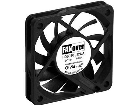 вентилятор 60х60х10мм 12В FD6010S12M2 DC (скольжения) FANOVER