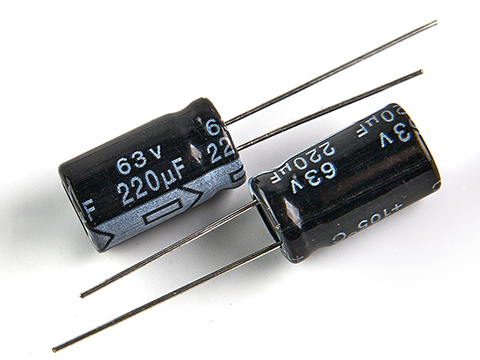220мкф 63в 105° CD288 (10Х16) конденсатор FARATON