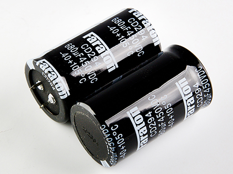 680мкф 450в 105° CD294 (35Х60) конденсатор FARATON