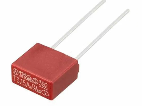 2.5А 250VAC 8.5x4.0x7.7мм, Миниатюрный предохранитель, квадратный, ЛЕНТА L-KLS5-102-5ET-025H-R