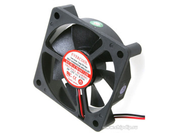 EC6015HH12B, Вентилятор 12B, 60х60х15мм , подшипник качения, 5000 об/мин, EVERCOOL