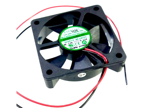 EC6015HH12S, Вентилятор 12B, 60х60х15мм , подшипник скольжения, 5000 об/мин, EVERCOOL