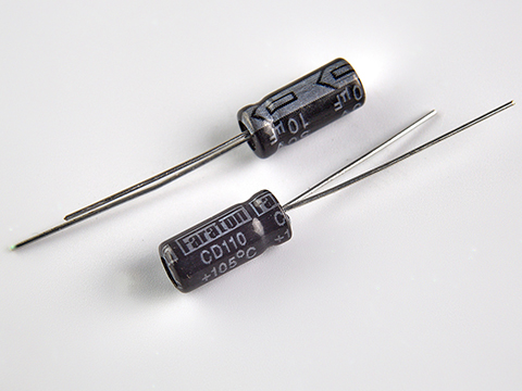 10мкф 50в 105° CD110 (5Х11) конденсатор FARATON