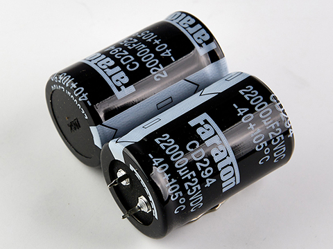 22000мкф 25в 105° CD294 (30Х45) конденсатор FARATON 22000мкф 25в 105° CD294 (30Х45) конденсатор FARATON