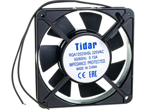 RQA 12025HSL 220VAC, Осевой вентилятор AC TIDAR с подшипником скольжения, RQA, 12025HSL, 220 В