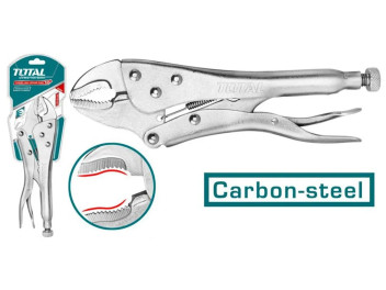 THT191003, Ручной зажим с овальными губками 250 мм TOTAL