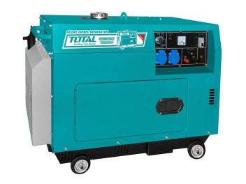 TP250001, Бесшумный дизель-генератор 220-240В,50Гц,фаза:одиночная,макс. выход 5,0кВт TOTAL