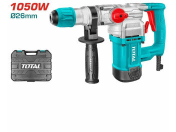TH110266, Электрический перфоратор 1050 Вт, 3800ударов/мин, энергия удара: 4.5 Дж, TOTAL
