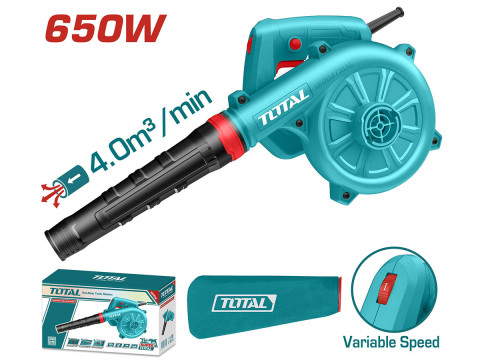 TB6036, Воздуходувка 220-240V~50/60Hz, 650Вт, 16000 об/мин. длина кабеля: 2м +1шт мешок для пыли TO