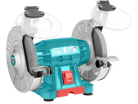TBG15015, Точильно-шлифовальный станок 150ВТ, 2950 об/мин, размер колеса: 150мм TOTAL