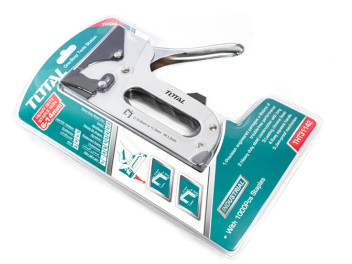 THT31142, Степлер универсальный под любой тип скобы 53 и 140 (+1000 скоб) TOTAL