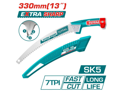 THPS3308, Пила садовая,размер: 13'/330 мм TOTAL