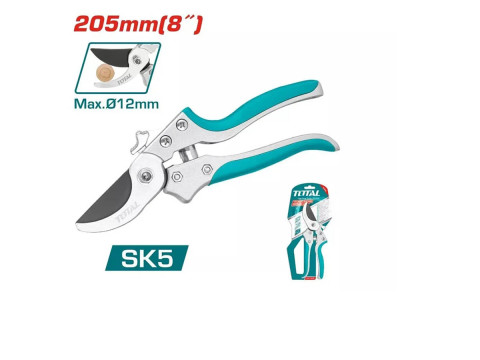 THT15308, Секатор 8'/205mm усиленный , сучкорез , алюминиевая ручка TOTAL THT15308, Секатор 8'/205mm усиленный , сучкорез , алюминиевая ручка TOTAL