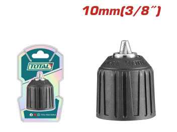 TAC452016, Патрон для дрели быстрозажимной,размер соединения: 3/8'-24UNF,емкость патрона: 0,8-10мм (