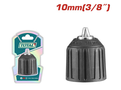 TAC452016, Патрон для дрели быстрозажимной,размер соединения: 3/8'-24UNF,емкость патрона: 0,8-10мм (