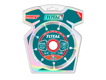 TAC111254, Диск алмазный 125X22.2mm сегмент (высота алмазного слоя 7,5мм) TOTAL