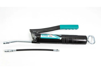 THT111051, Шприц для густых смазок 400 гр. с гибким шлангом., TOTAL