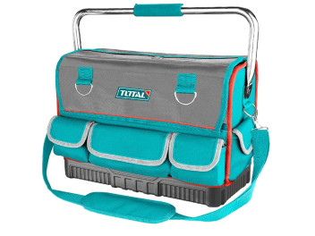 THT66L12, Сумка для инструмента 16', макс 20кг, 14 карманов,двусторон открытие 42*24*33cm TOTAL