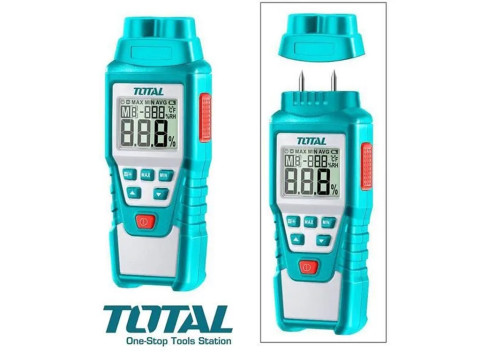 TETWM01, Влагомер игольчатого типа для древесины, диапазон измерения влажности:2~70% TOTAL