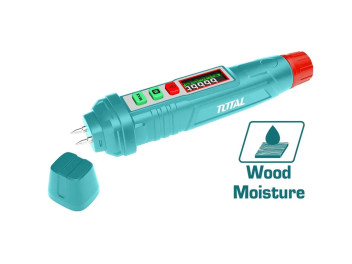 TETWM23, Влагомер игольчатого типа для древесины, диапазон измерения влажности:0~58% TOTAL