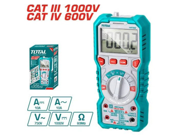 TMT47504, Мультиметр цифровой (напряжние, сопротивление, ток, емкость, частота) TOTAL